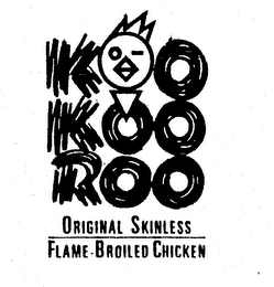 KOO KOO ROO ORIGINAL SKINLESS FLAME-BROILED CHICKEN logo