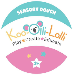 KOO-OLLI-LOLLI SENSORY DOUGH PLAY CREATE EDUCATE 3+ logo