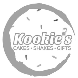 KOOKIE'S CAKES SHAKES GIFTS logo