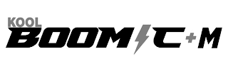 KOOL BOOM C + M logo