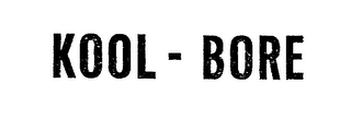 KOOL - BORE logo