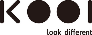 KOOL LOOK DIFFERENT logo