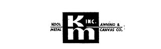 KOOL METAL AWNING & CANVAS CO. KMINC logo