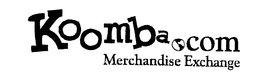 KOOMBA.COM MERCHANDISE EXCHANGE logo