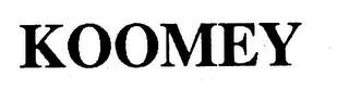 KOOMEY logo