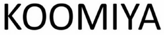 KOOMIYA logo