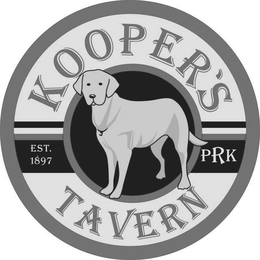 KOOPER'S TAVERN EST. 1897 PRK logo