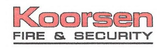 KOORSEN FIRE & SECURITY logo
