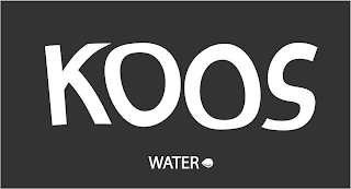 KOOS WATER logo