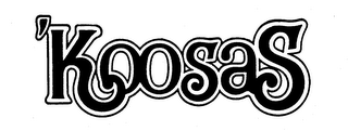 'KOOSAS logo
