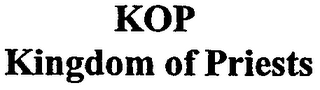 KOP KINGDOM OF PRIESTS logo
