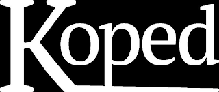 KOPED logo