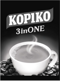 KOPIKO 3 IN ONE logo