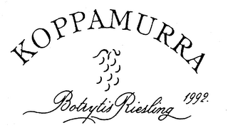 KOPPAMURRA BOTRYTIS RIESLING 1992 logo