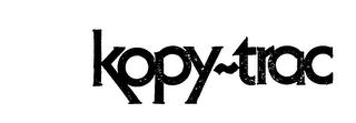 KOPY-TRAC logo