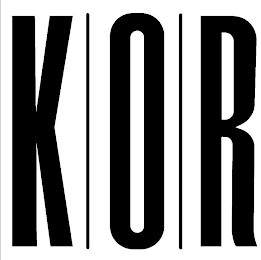 K|O|R logo