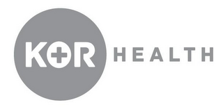 KOR HEALTH logo