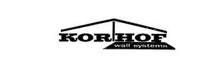 KOR HOF WALL SYSTEMS logo