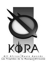 KORA ALL AFRICA [MUSIC AWARDS LES TROPHÉES DE LA MUSIQUE] AFRICAINE logo