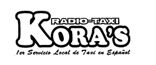 KORA'S RADIO-TAXI 1ER SERVICIO LOCAL DE TAXI EN ESPANOL logo