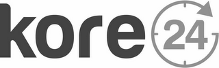 KORE 24 logo