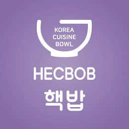 KOREA CUISINE BOWL HECBOB logo