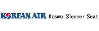 KOREAN AIR KOSMO SLEEPER SEAT logo