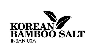 KOREAN BAMBOO SALT INSAN USA logo