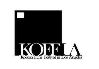 KOREAN FILM FESTIVAL IN LOS ANGELES KOFFLA logo