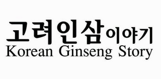 KOREAN GINSENG STORY logo