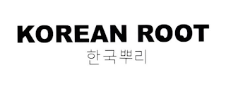 KOREAN ROOT logo