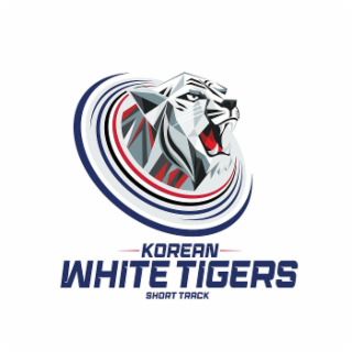 KOREAN WHITE TIGERS SHORT TRACK logo
