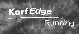 KORFEDGE RUNNING logo