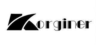 KORGINER logo