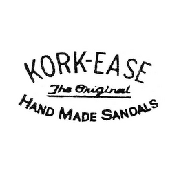 KORK EASE THE ORIGINAL HAND MADE SANDALS logo