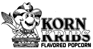 KORN KRIBS FLAVORED POPCORN logo