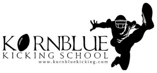 KORNBLUE KICKING SCHOOL logo