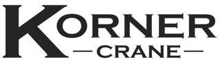 KORNER CRANE logo