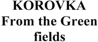 KOROVKA FROM THE GREEN FIELDS logo
