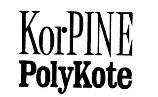 KORPINE POLYKOTE logo