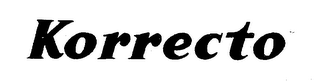 KORRECTO logo