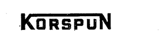 KORSPUN logo