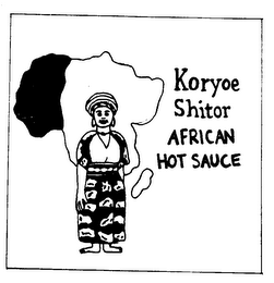 KORYOE SHITOR AFRICAN HOT SAUCE logo