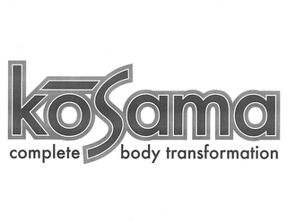 KOSAMA COMPLETE BODY TRANSFORMATION logo