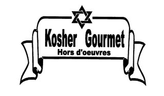 KOSHER GOURMET HORS D'OEUVRES logo