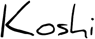 KOSHI logo