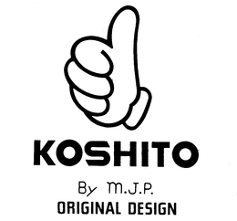 KOSHITO BY M.J.P. ORIGINAL DESIGN'S logo