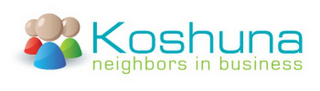 KOSHUNA, NEIGHBORS IN BUSINESS logo