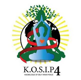K.O.S.I.P 4 KNOWLEDGE OF SELF INNER PEACE logo