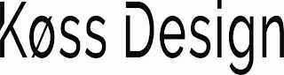 KOSS DESIGN logo